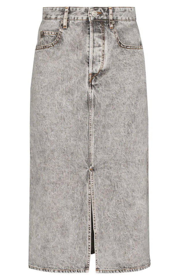 Midi denim skirt – Isabel Marant